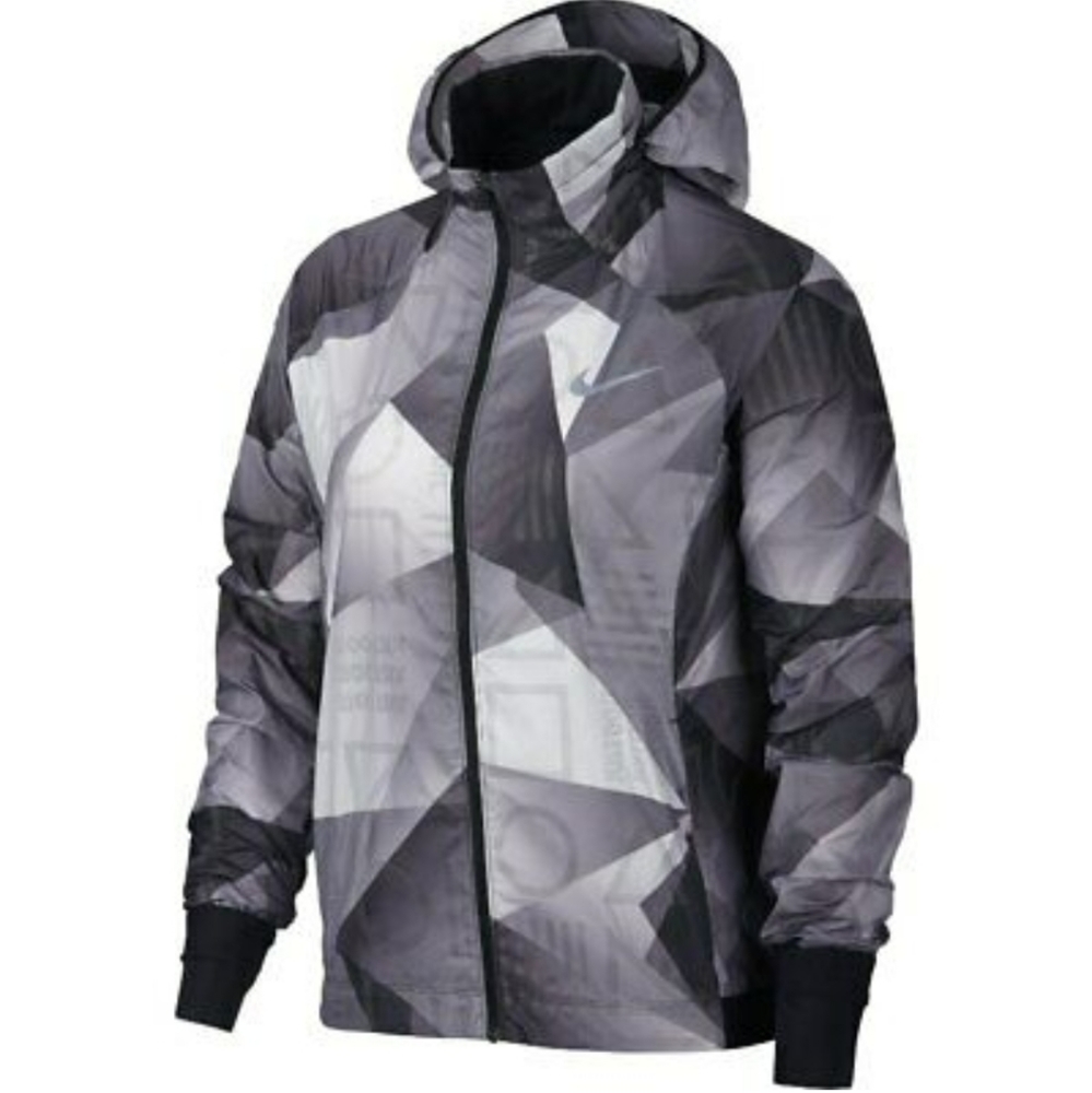 Nike Women's Shield Flash Running Jacket New Black